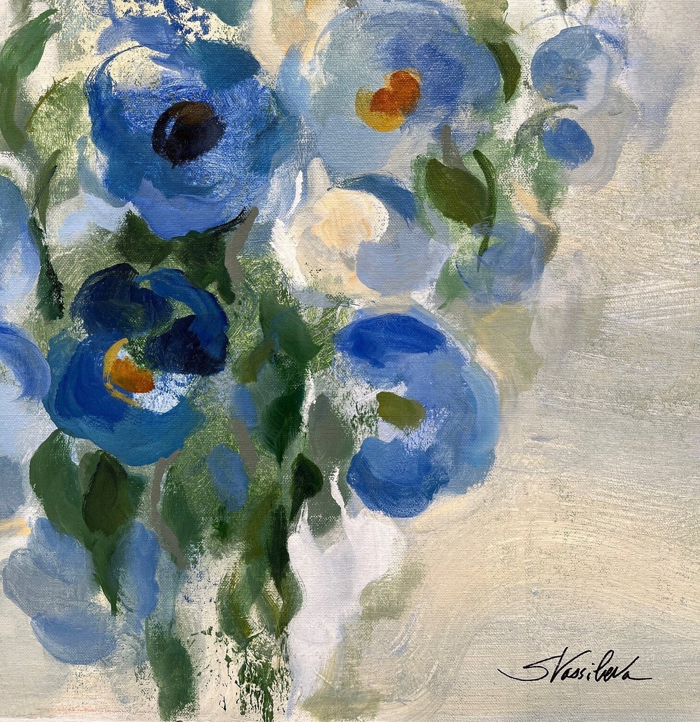 Blue Garden - Detail 1