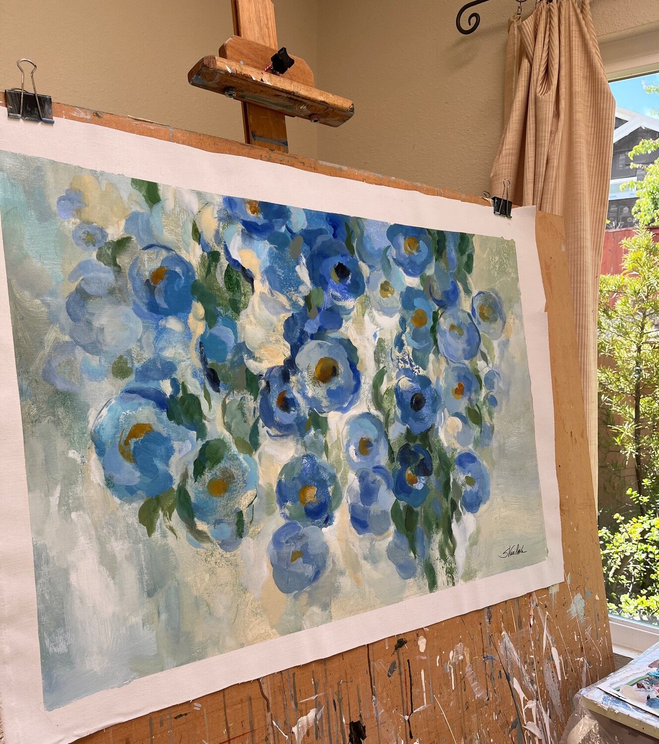 Blue Garden - Detail 3