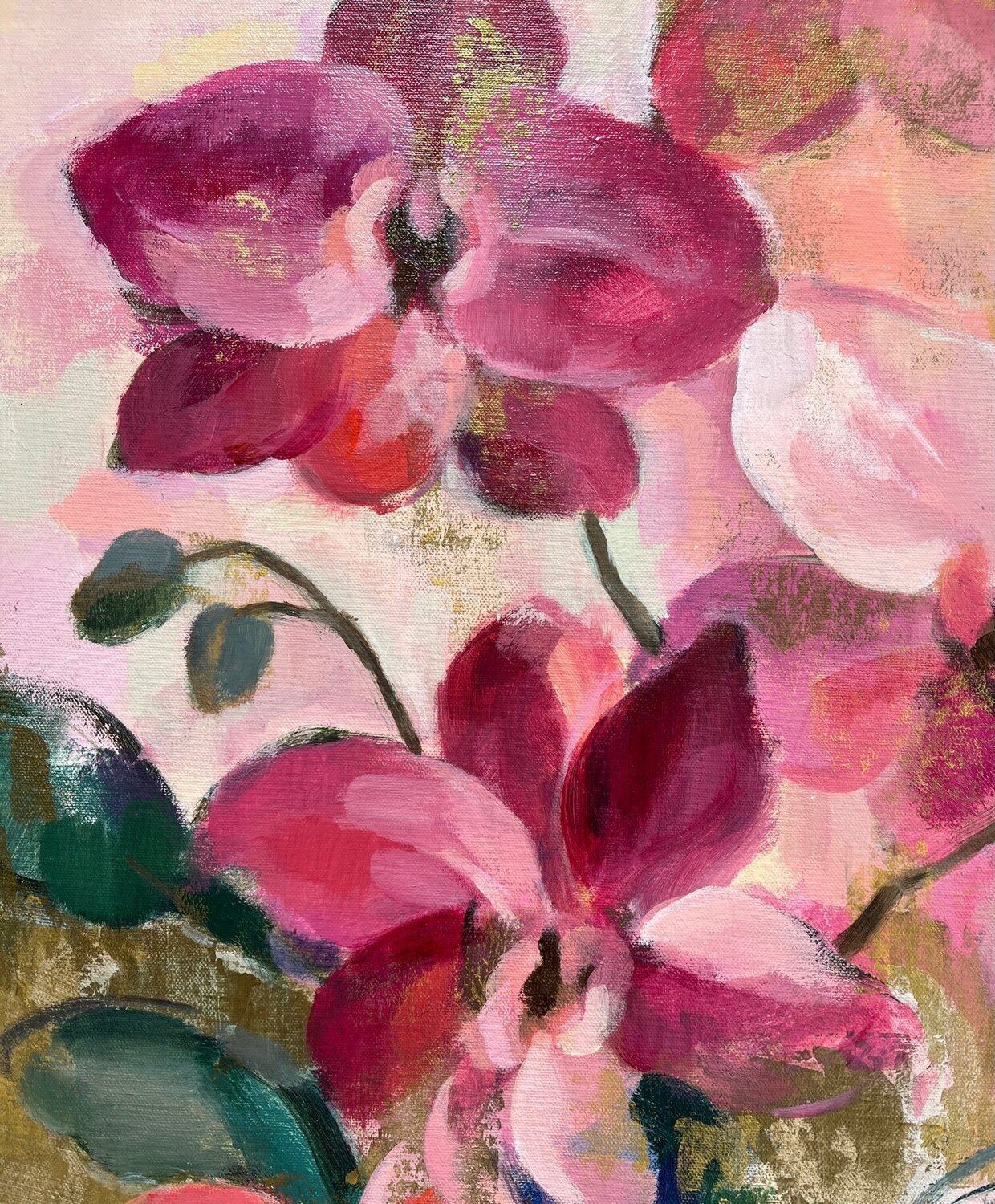 Abstract Orchids - Detail 2