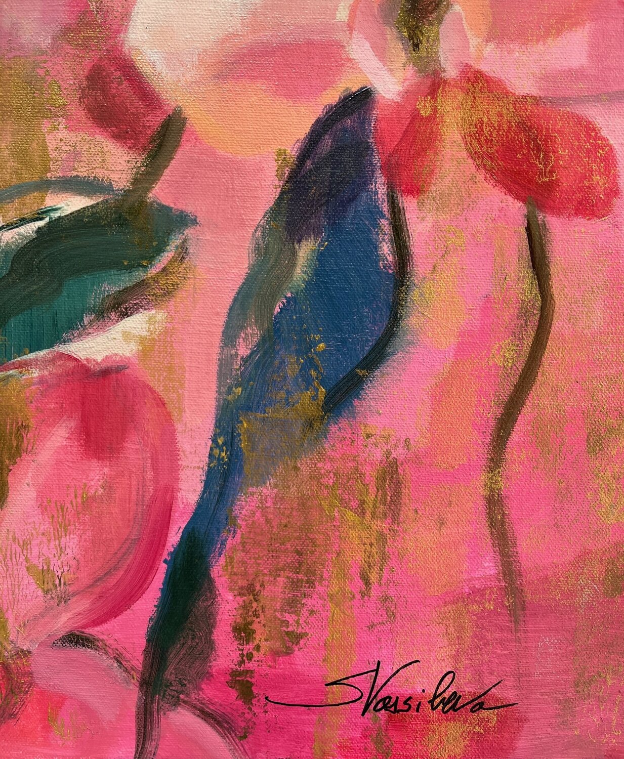 Abstract Orchids - Detail 1