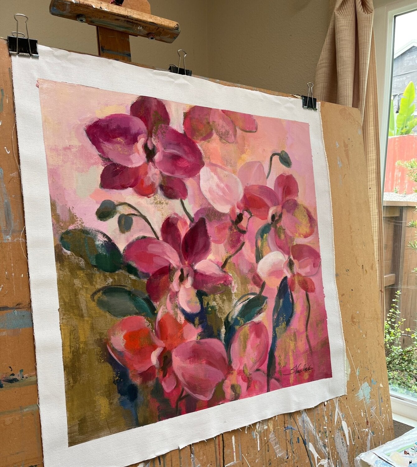 Abstract Orchids - Detail 3