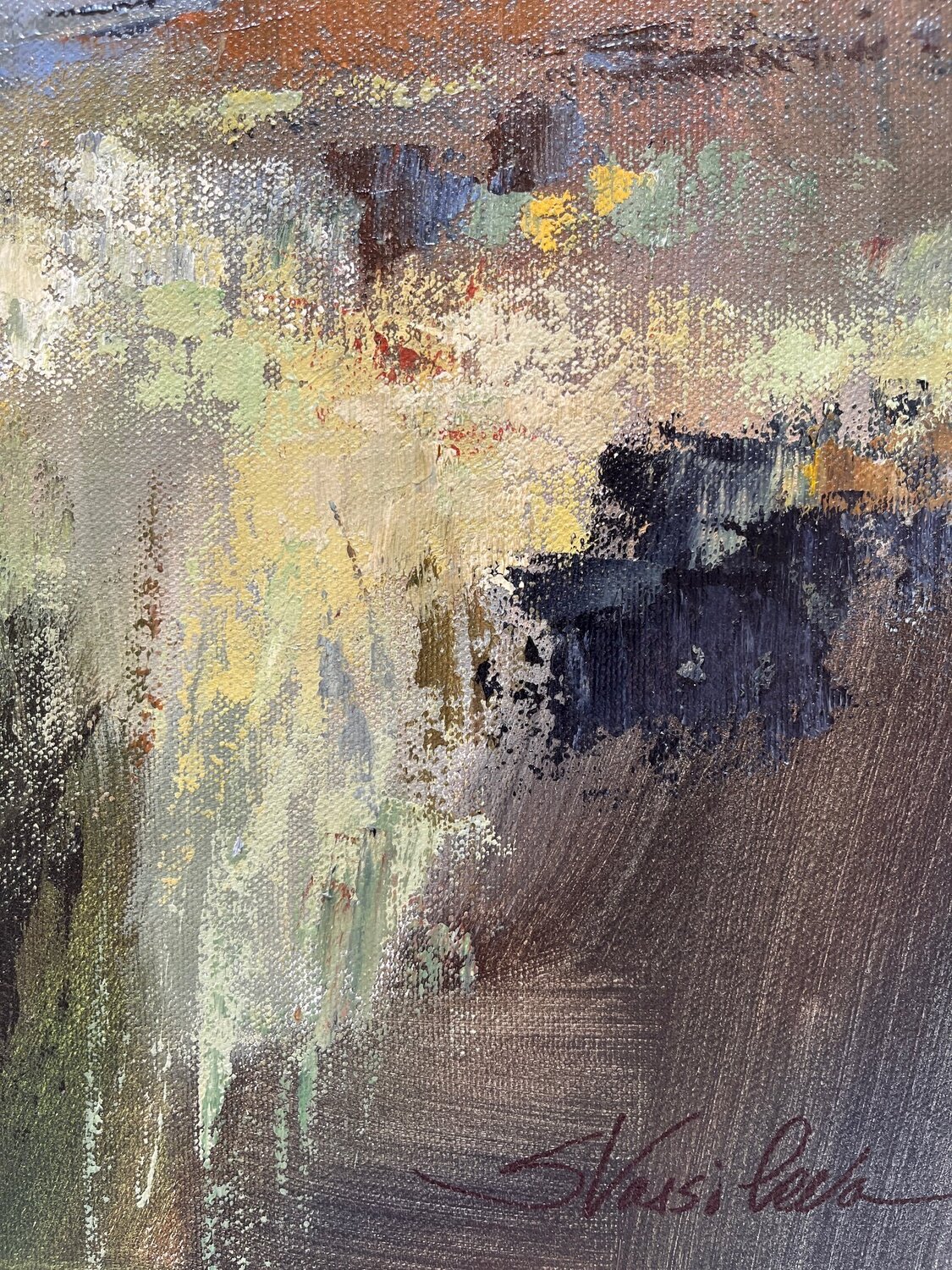 By the Mountain - Detail 1