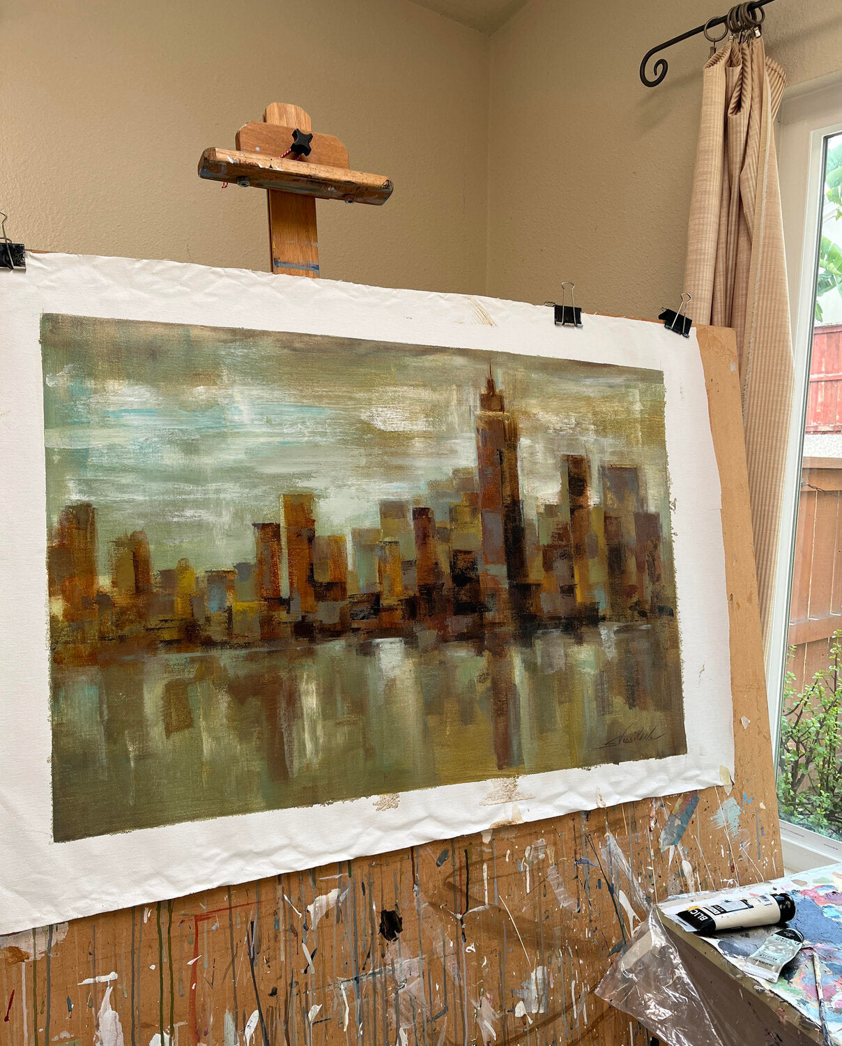 Manhattan - Misty Day - Detail 1