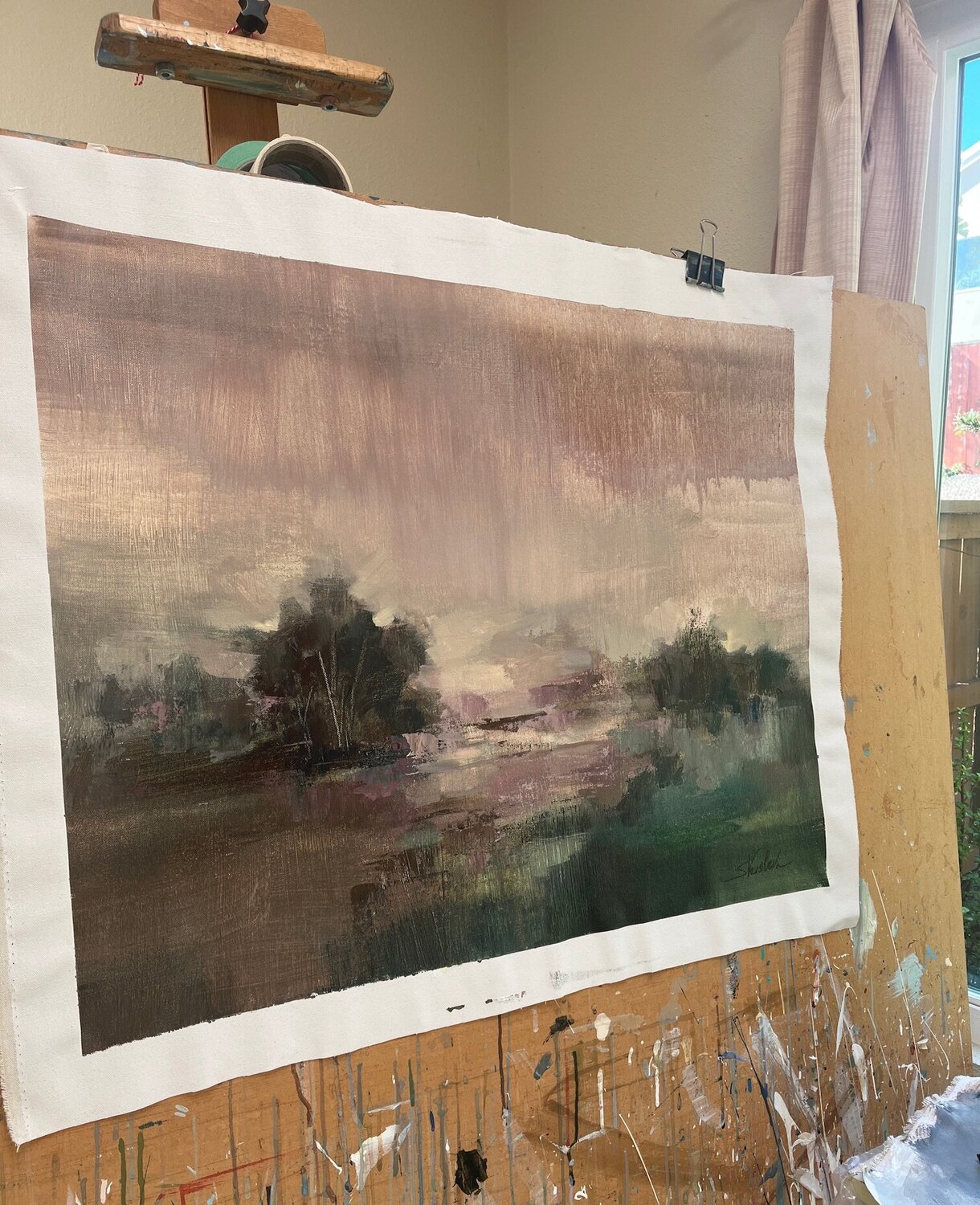 Early Morning Landscape - Detail 3