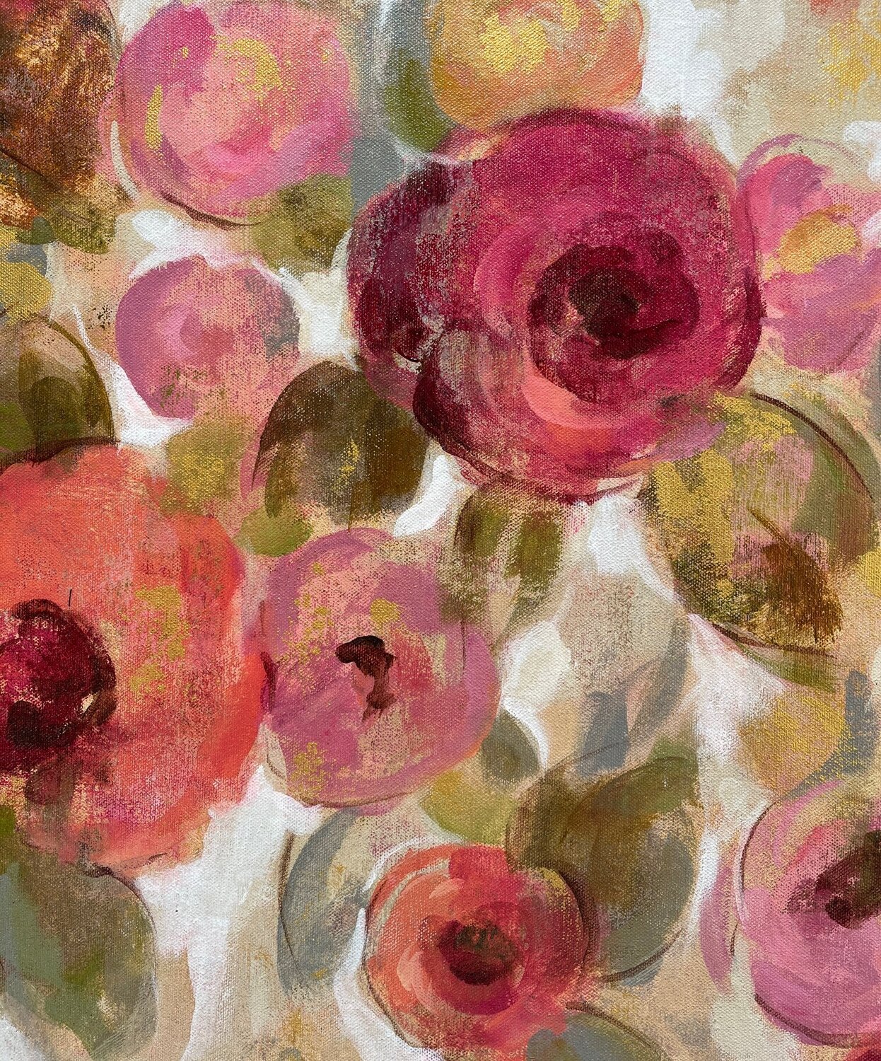 Glorious Pink Floral - Detail 2