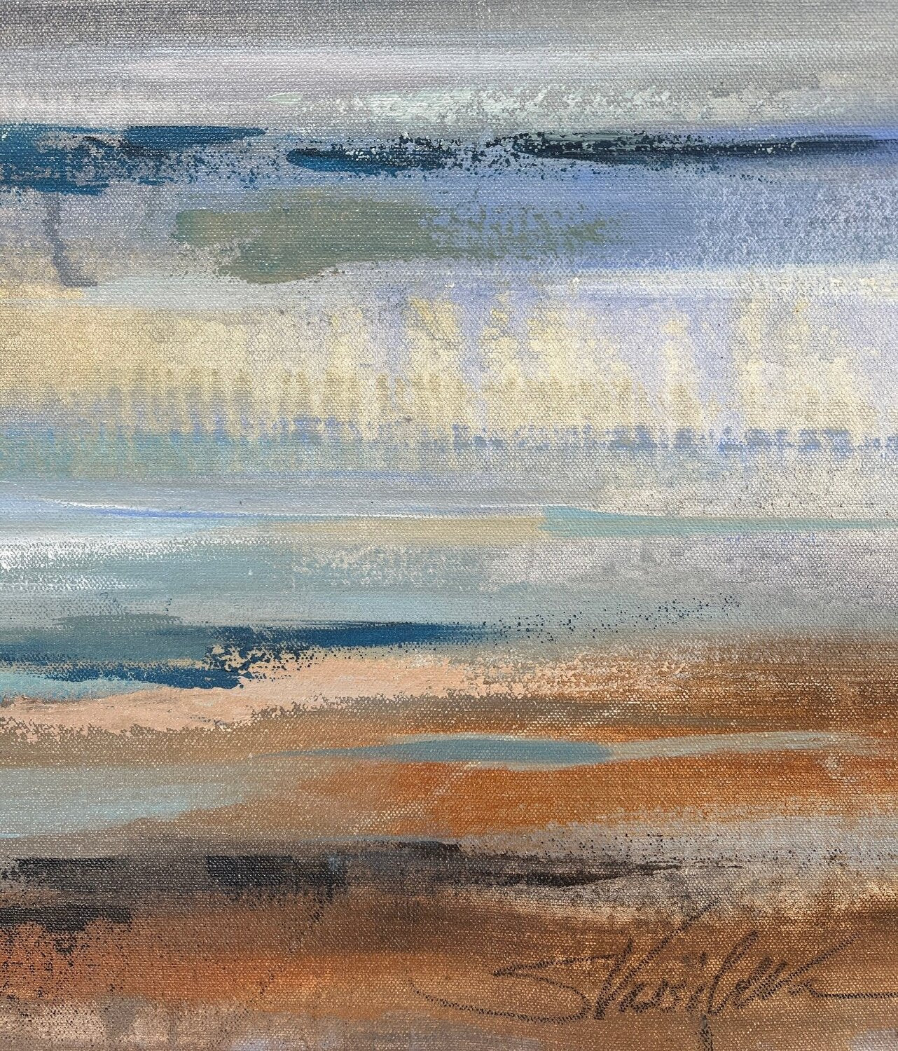 Rain over the Ocean - Detail 1