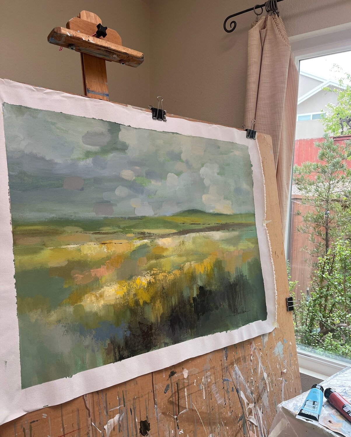 Sunlit Meadow - Detail 2