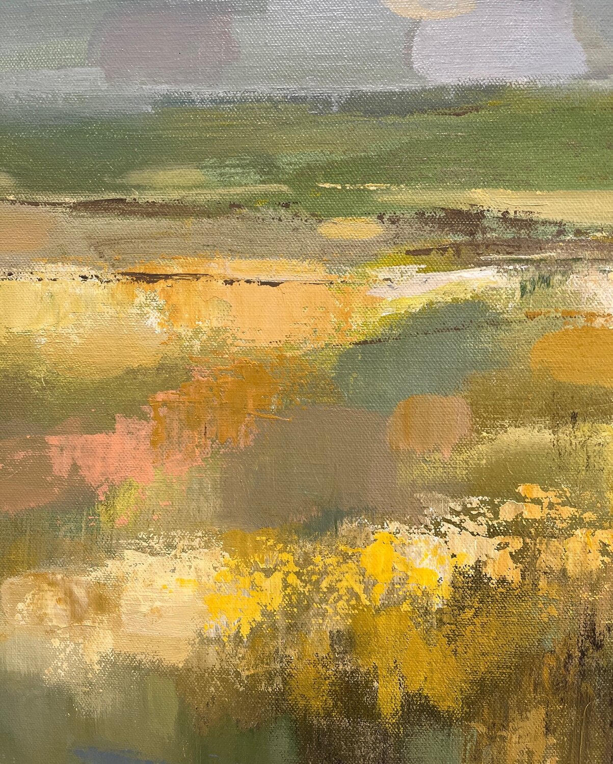 Sunlit Meadow - Detail 3