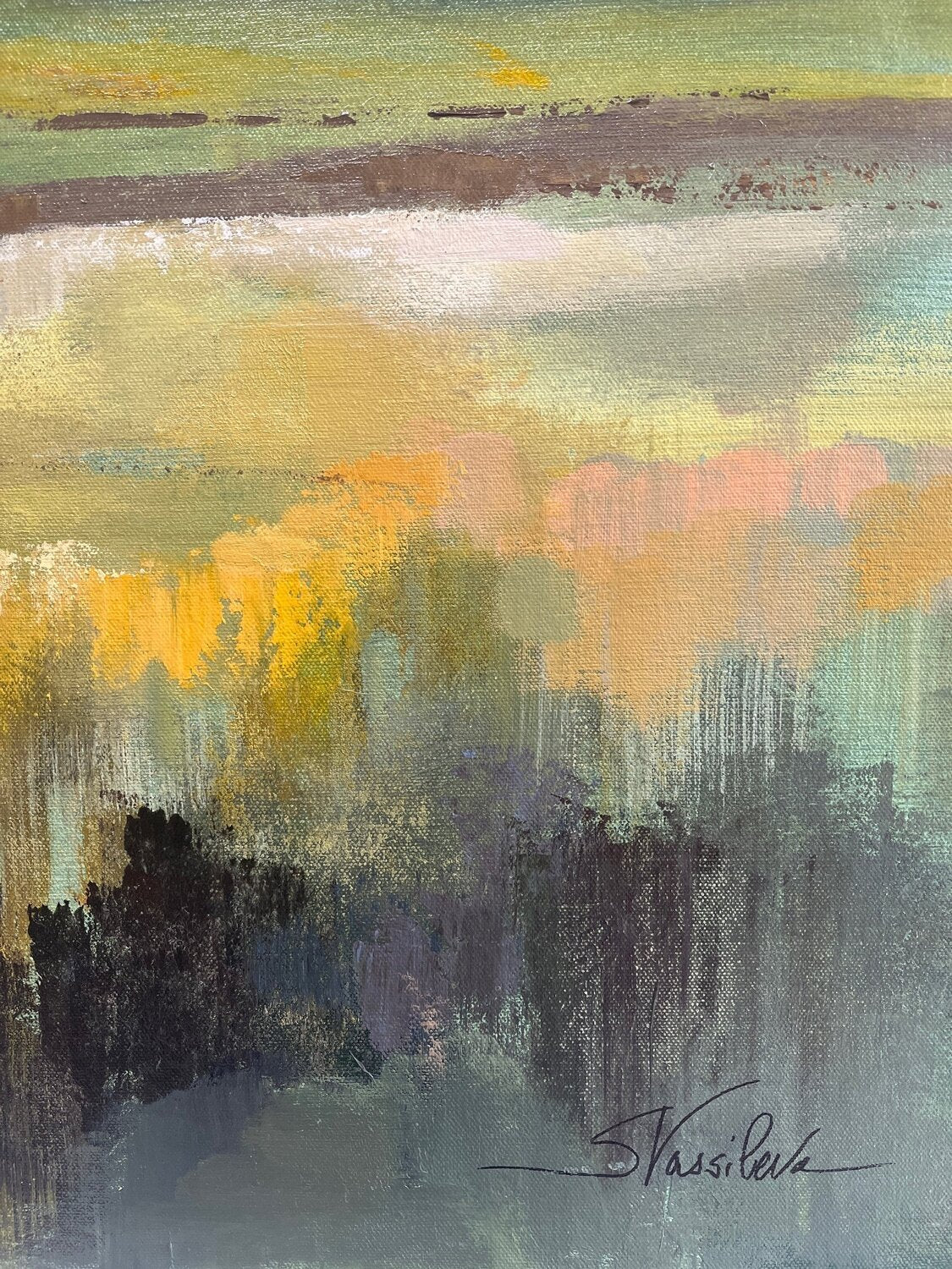 Sunlit Meadow - Detail 1