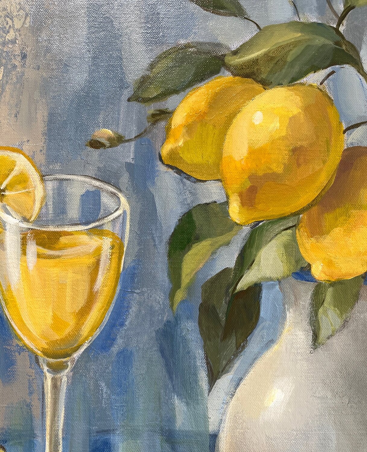Still-life with Lemons - Detail 2
