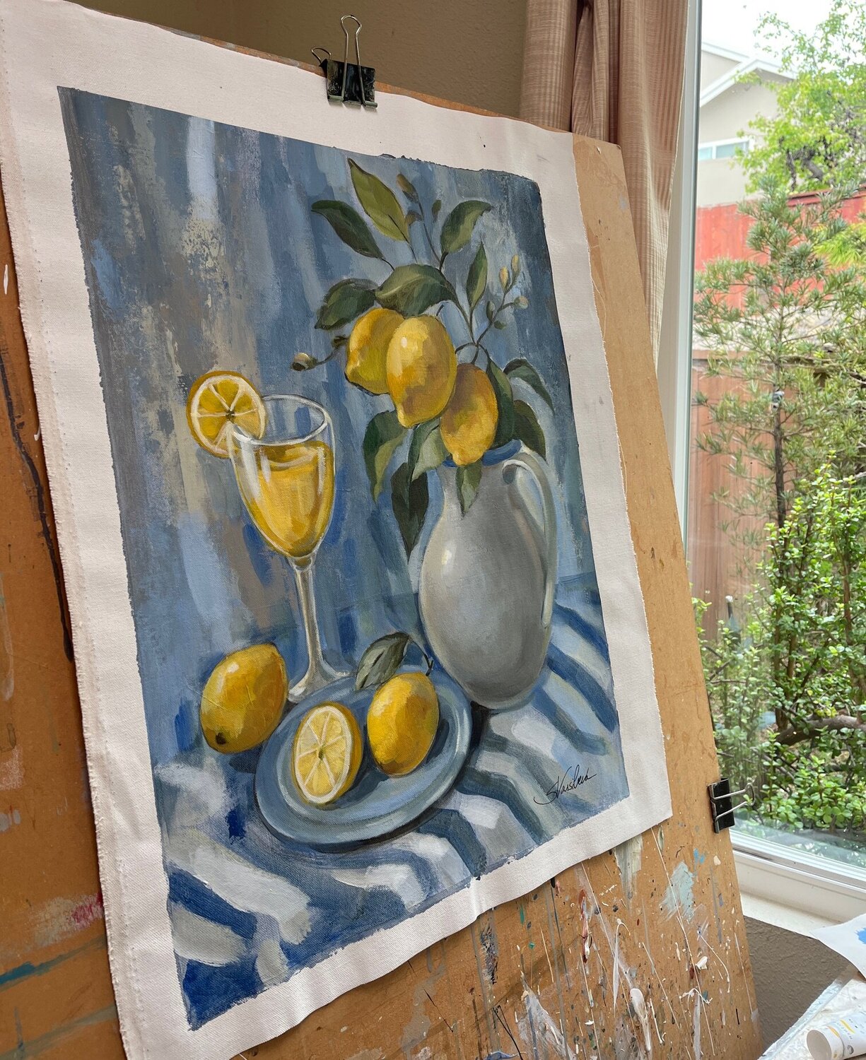 Still-life with Lemons - Detail 3