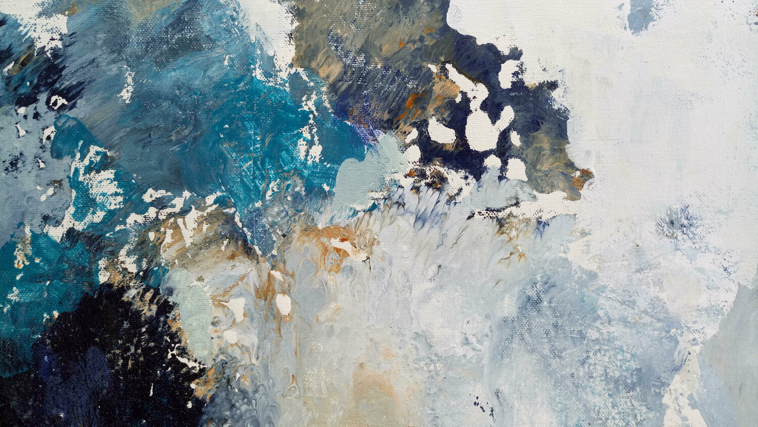 Indigo Mono-type - Detail 4