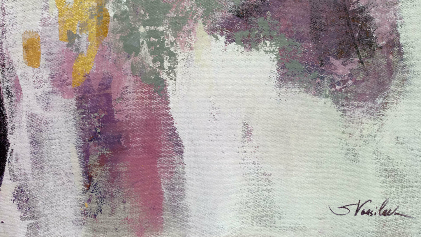 Plum Mono-type - Detail 2
