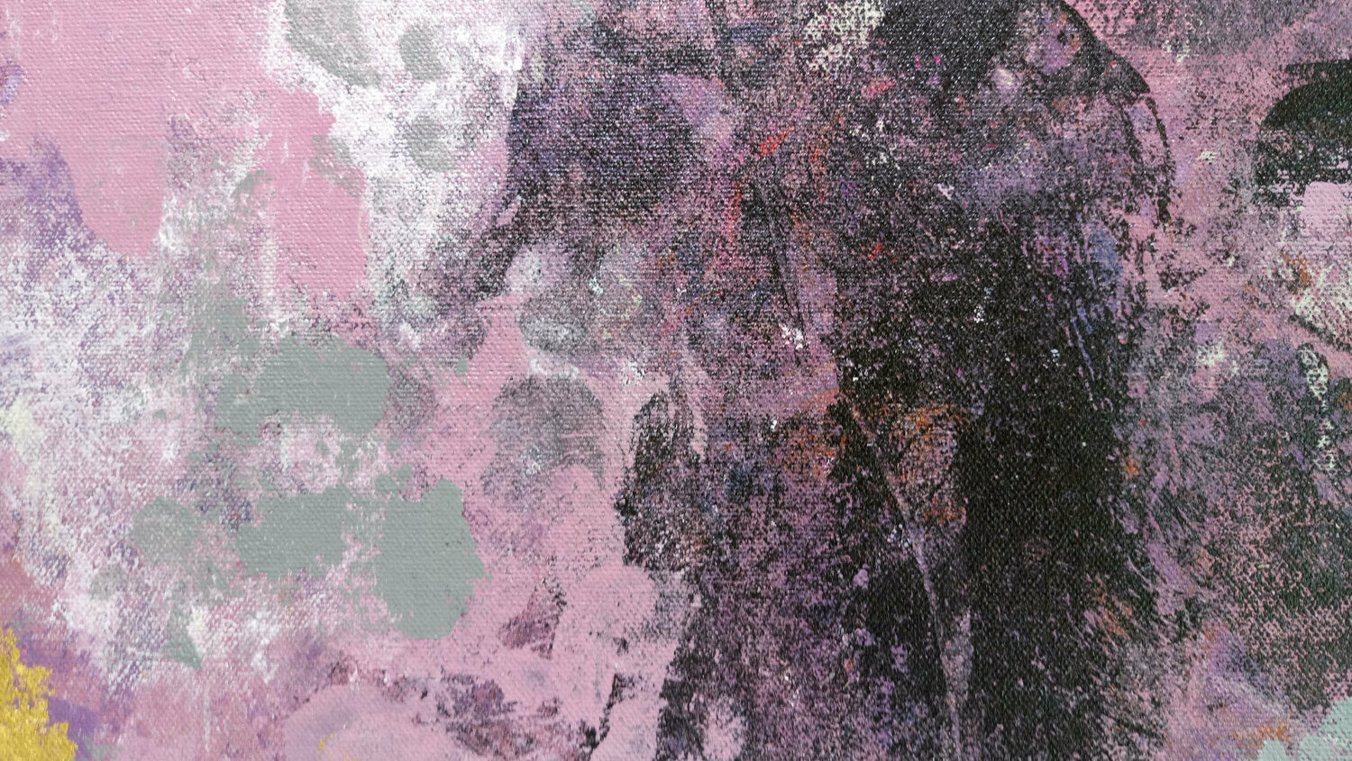 Plum Mono-type - Detail 3