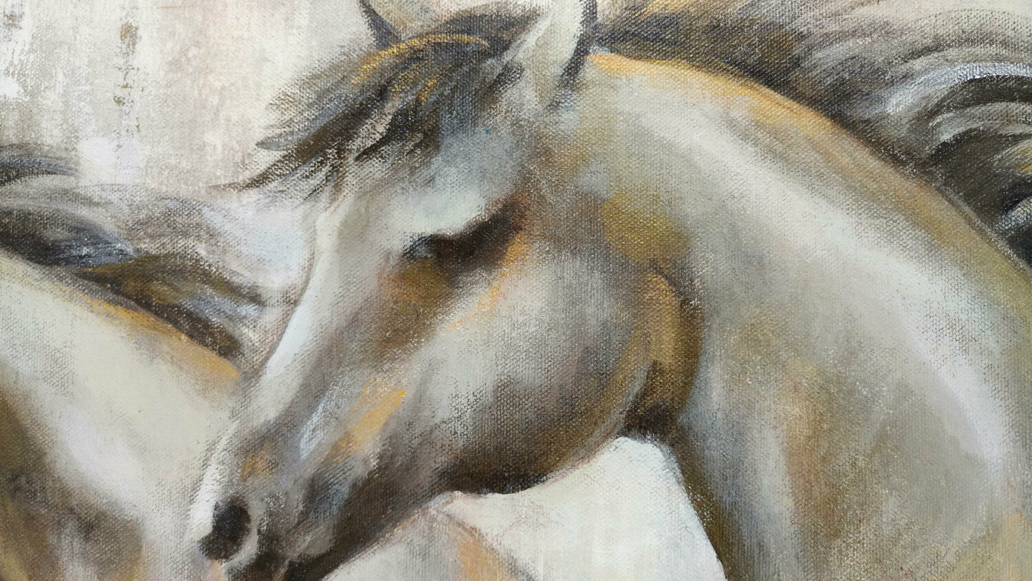 Running Horses - Detail 1