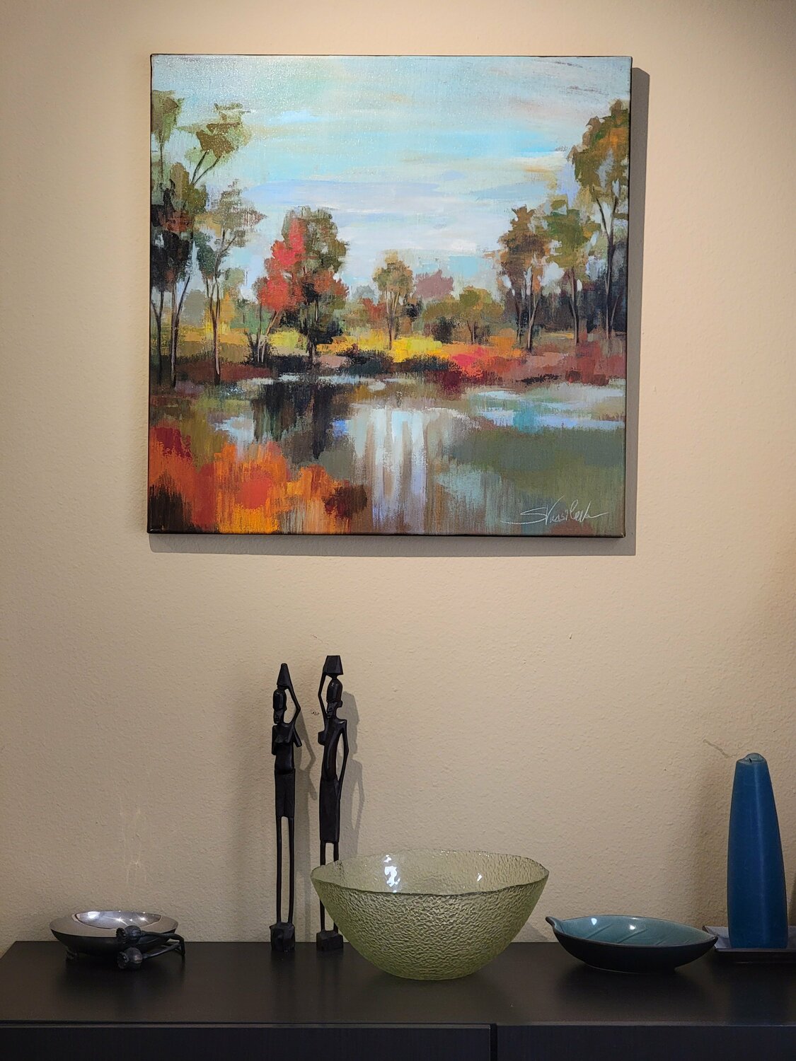 Hidden Pond Hues - Detail 1