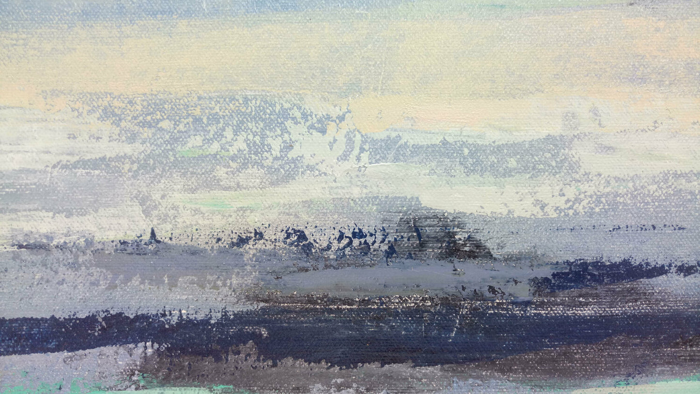 Teal Wave II - Detail 3