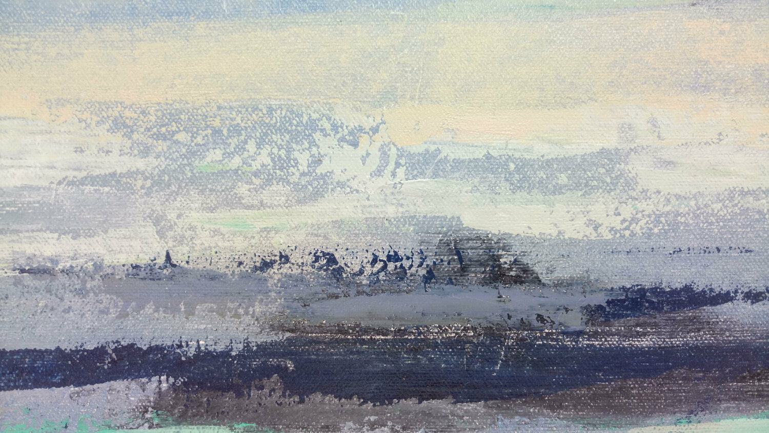 Teal Wave II - Detail 3