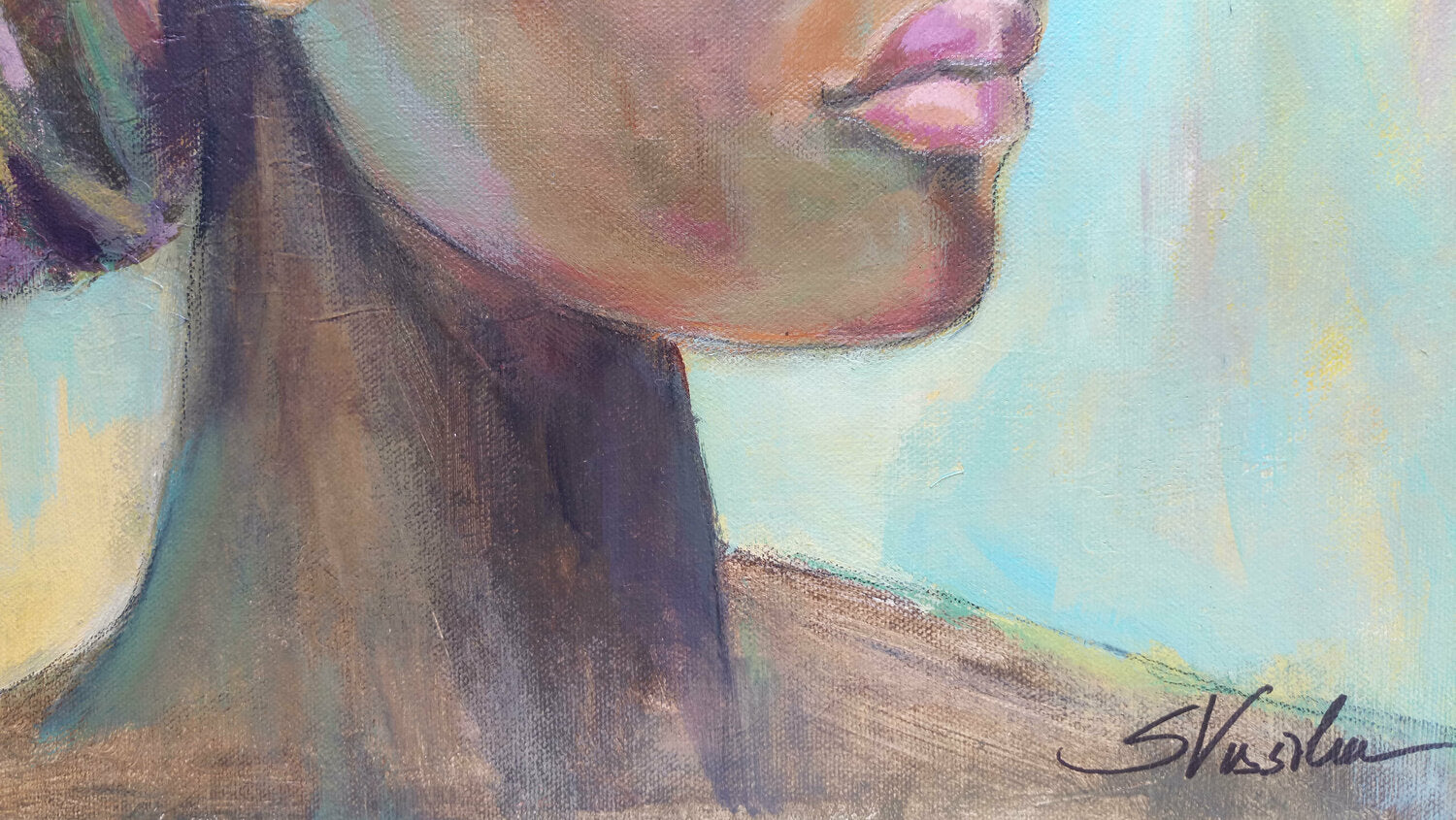 African Woman I - Detail 2