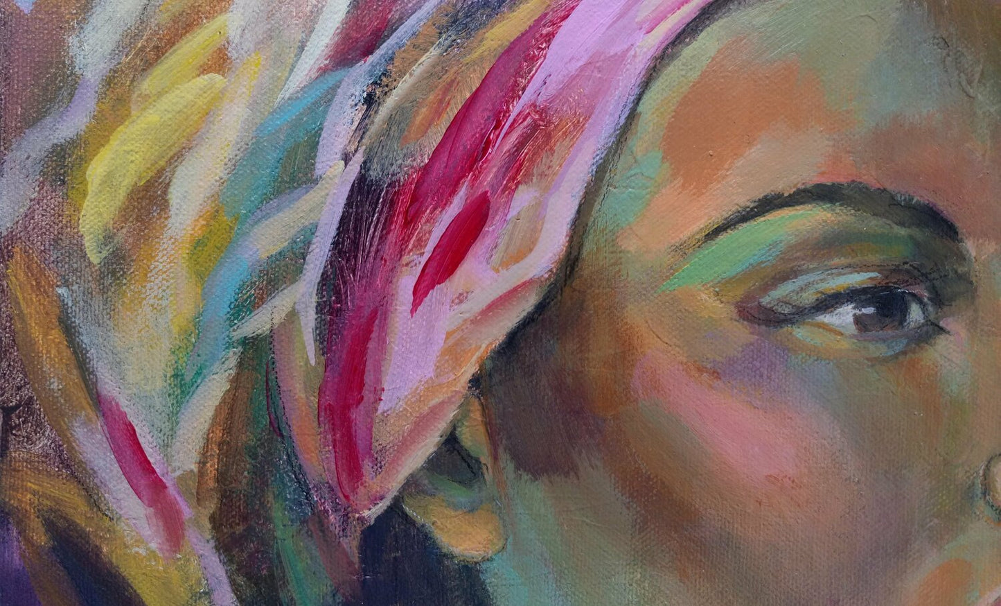 African Woman I - Detail 1