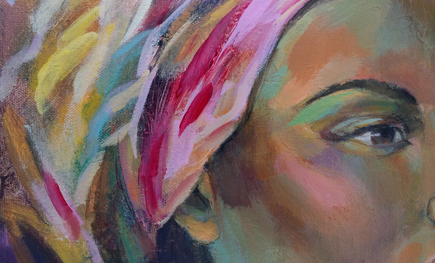 African Woman I - Detail 1
