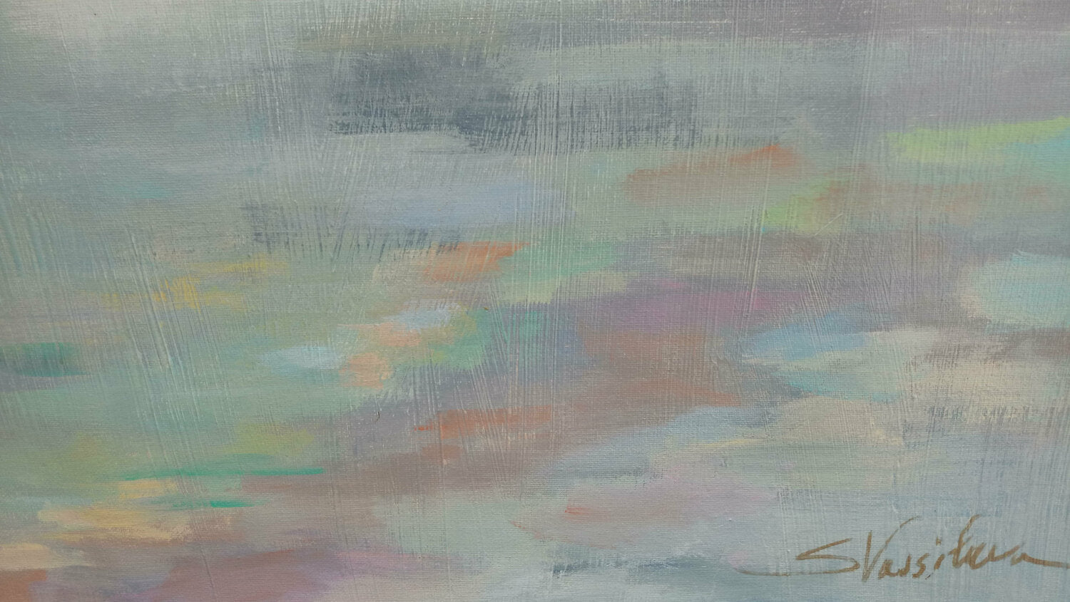 June Morning by the Sea - Detail 1