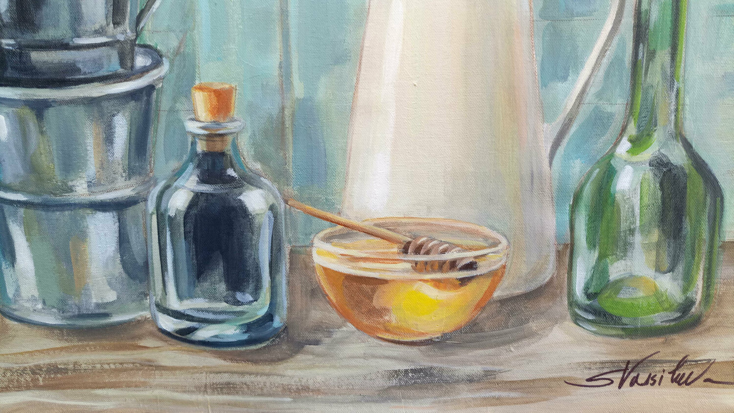 Cottage Windowsill - Detail 1