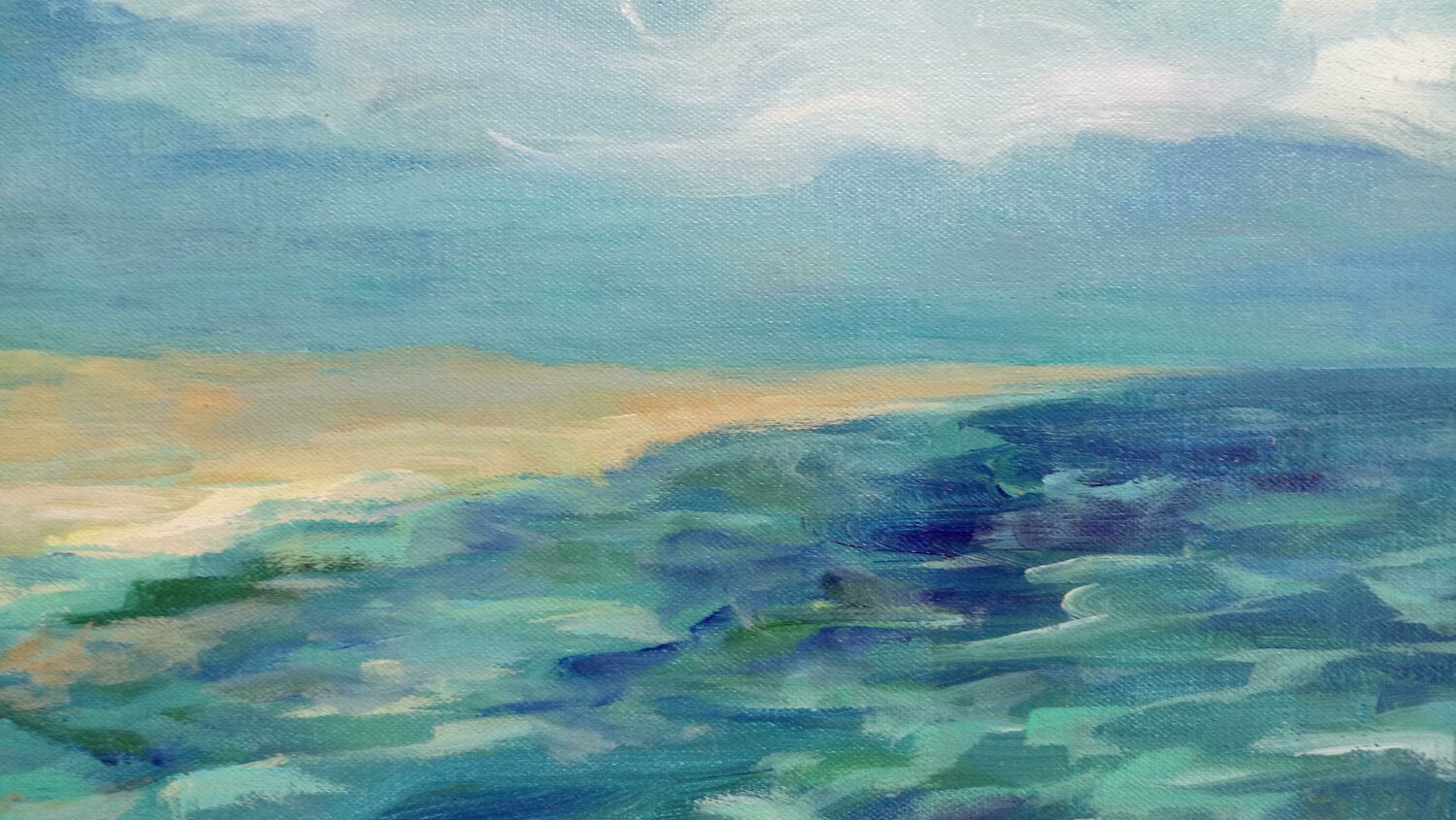 Summer Sea Reflections - Detail 2