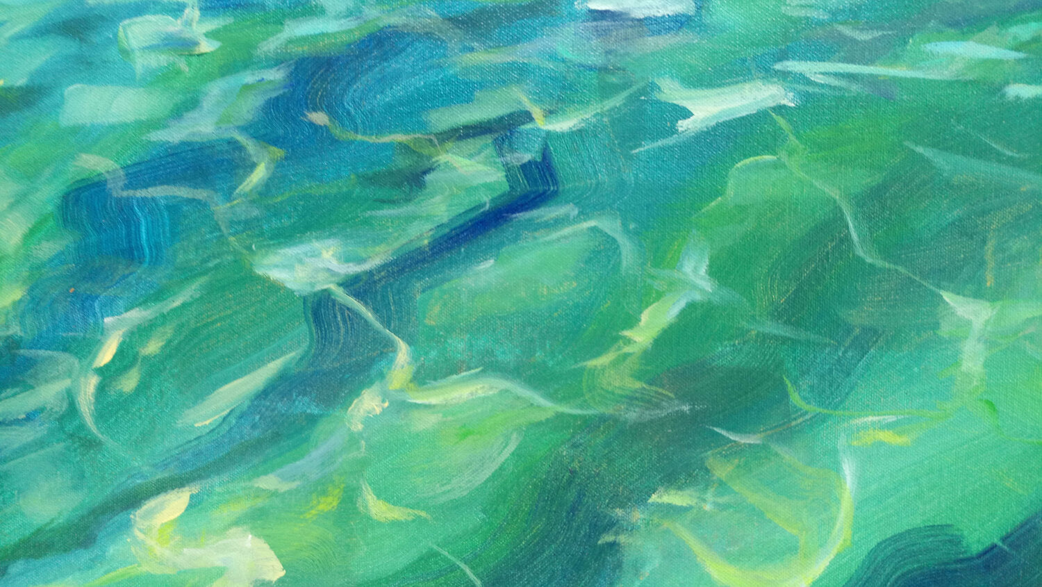 Summer Sea Reflections - Detail 3