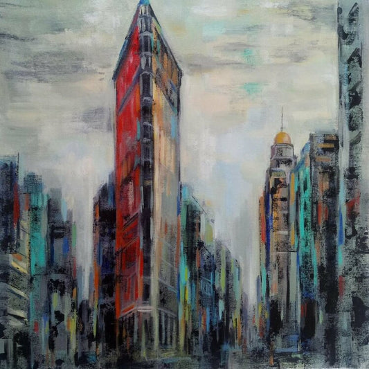Manhattan - Flatiron Building by Silvia Vassileva