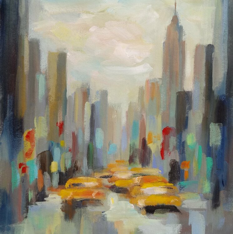 Manhattan Sketches IV by Silvia Vassileva