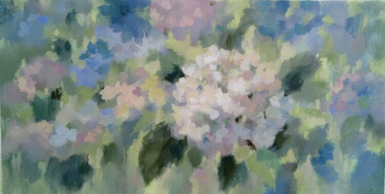 Hydrangea Mosaic by Silvia Vassileva